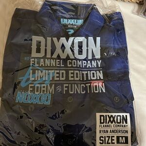 Dixxon - Ryan Anderson Blue Flannel Shirt - Size M
